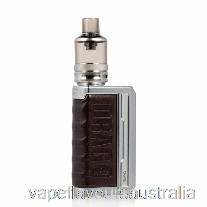 Vape Australia VOOPOO DRAG 3 177W Starter Kit [TPP] Coffee Brown